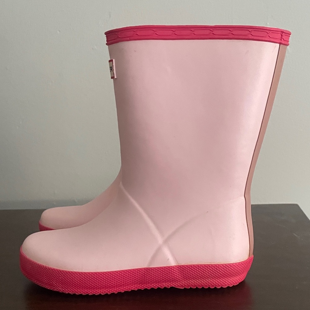 Hunter Blush Pink Waterproof Boots (size 13) - Picture 5 of 8